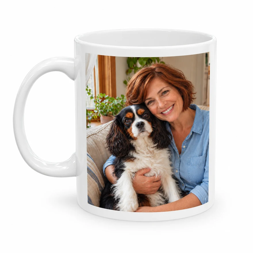 Example portrait on a mug